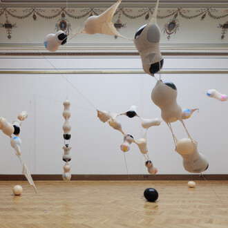 Kateřina Vincourová, Skin care, exhibition view. Courtesy of Galerie Rudolfinum