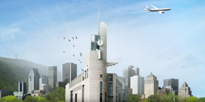 Yours Truly, Montréal multimedia show. Courtesy of Pointe-à-Callière