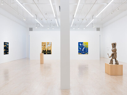 Atsushi Kaga, The world will not end tomorrow, exhibition view. Courtesy of Jessica Silverman Gallery