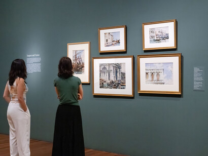 Monet and Venice, exhibition view. Courtesy of De Young Museum