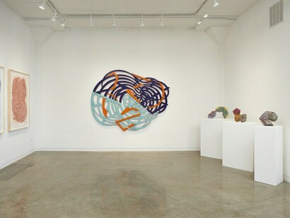 Linda Fleming. Aerious, Exhibition view. Courtesy of Brian Gross Fine Art