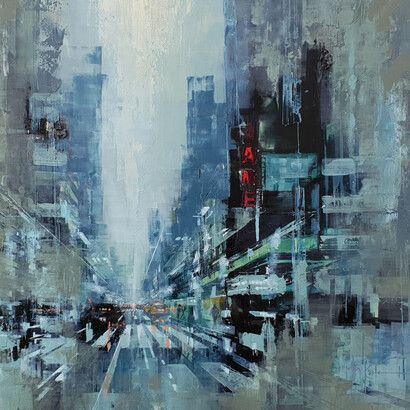 Martin Köster, New York old cinema ll (detail). Courtesy of Gallery V58