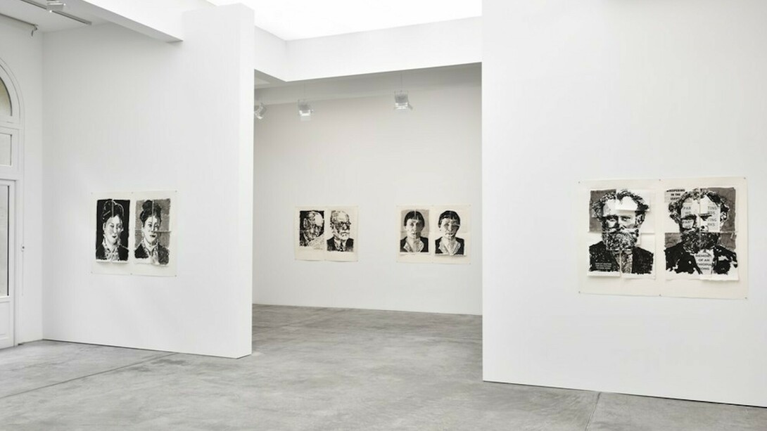 William Kentridge, Exhibition view. Courtesy of Marian Goodman