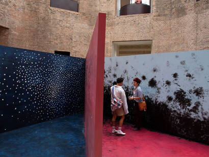 Dominique Gonzalez-Foerster, Meteorium, vista da exposição. Cortesia da Pinacoteca