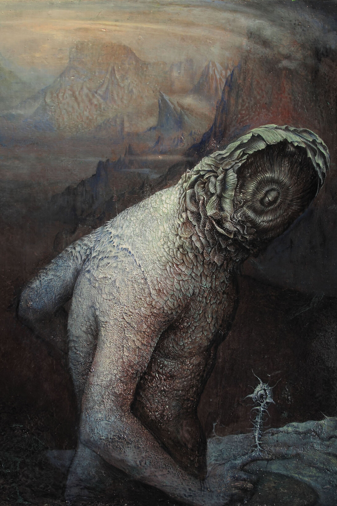 Agostino Arrivabene, Coninctio (diptico), 2016-2017, olio su legno, cm 60x50. Courtesy of MAC