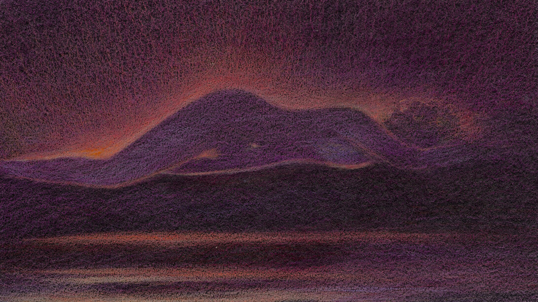 Elizabeth Shull, Getting to know oneself or was it the sunset, 2023. Courtesy of Lowell Ryan Projects