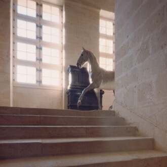 Werner Mahler, Château de Brissac, Loiretal (detail), 2001. Courtesy of Galerie Springer