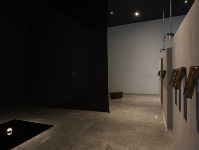 Mácula. Oscar Santillán, Exhibition view. Courtesy of MUAC