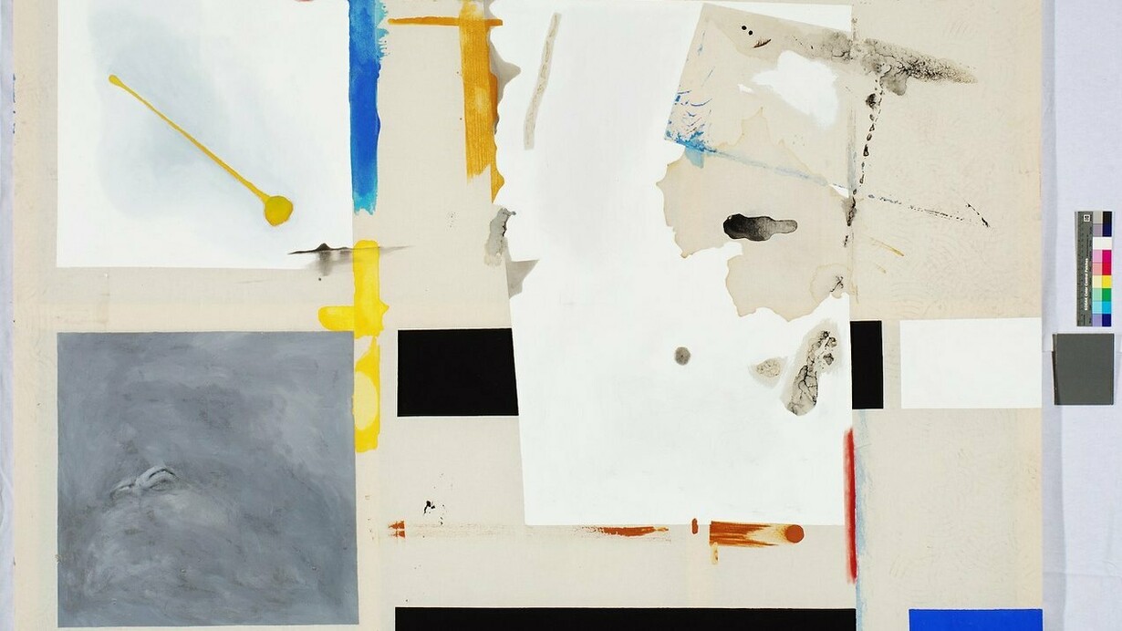 Gregor Hiltner, Geometric Poem (detail), 2003, oil and acrylic on canvas, 145 x 180 cm. Courtesy of the artist and Galerie Kremers