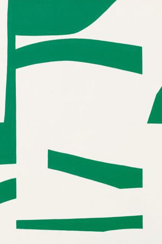 Ellsworth Kelly, Talmont (detail), 1951. Courtesy of Parrish Art Museum