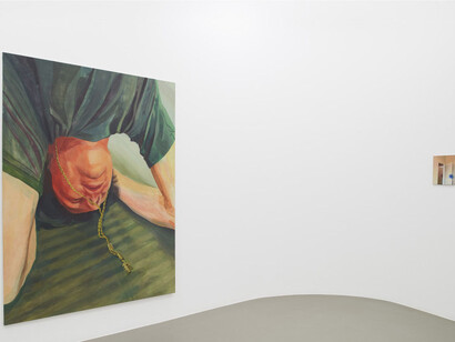 Lin Olschowka, Brother wolf, exhibition view. Courtesy of Meyer Riegger