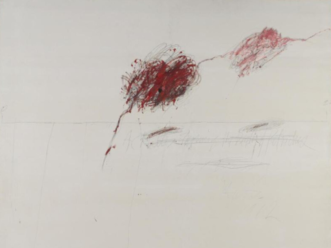 Cy Twombly. Courtesy of Centre Pompidou