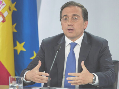 José Manuel Albares, ministro de Asuntos Exteriores, Unión Europea y Cooperación del gobierno de España desde el 12 de julio de 2021