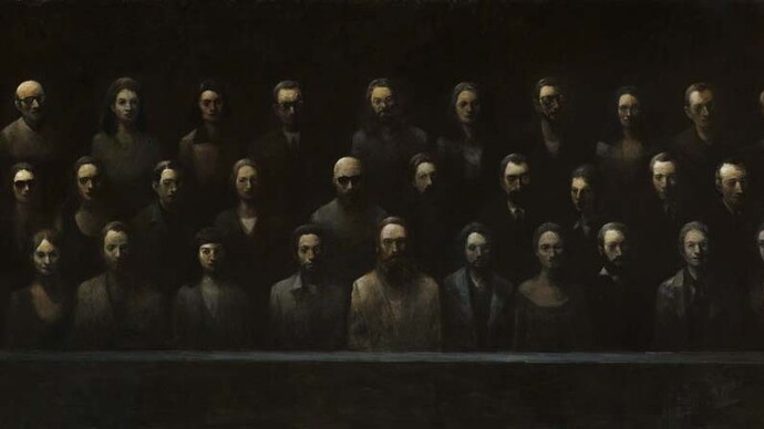 Actors & Watchers III. Courtesy of Slete Gallery
