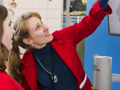 Yawkey Gallery on the Charles River. Courtesy of Museum of Science