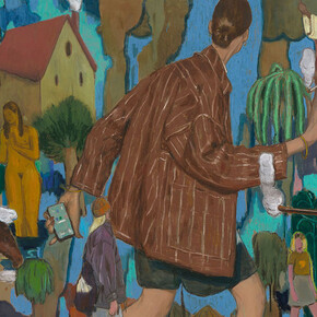 Michalis Kiousis, The follower (detail). Courtesy of Alma Contemporary Art Gallery