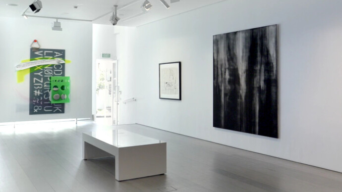 Various artists, International contemporary art, exhibition view. Courtesy of Olsen Gallery