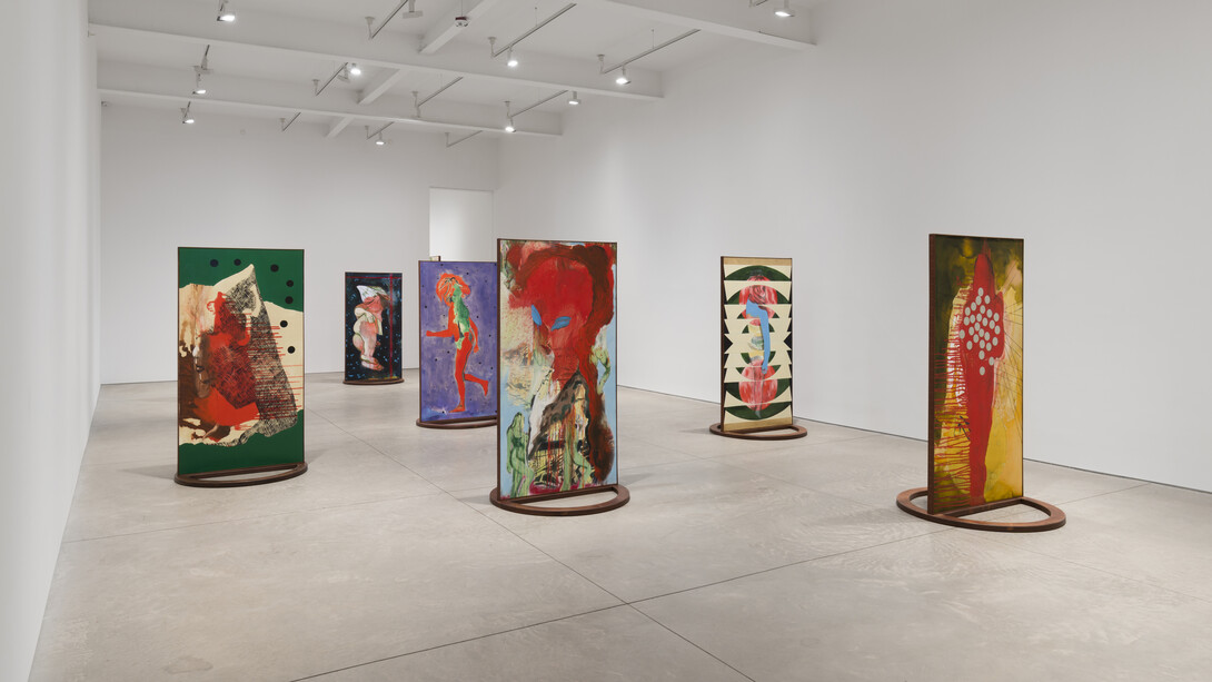 Olivia van Kuiken, Bastard rhyme, exhibition view. Courtesy of the artist, Matthew Brown, and Châteu Shatto, Los Angeles