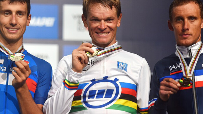 Podio Mondiali di Ciclismo su strada, Richmond, Chrono Elite