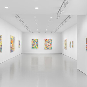 Franklin Evans, Someofsomeofall, exhibition view. Courtesy of Miles McEnery Gallery