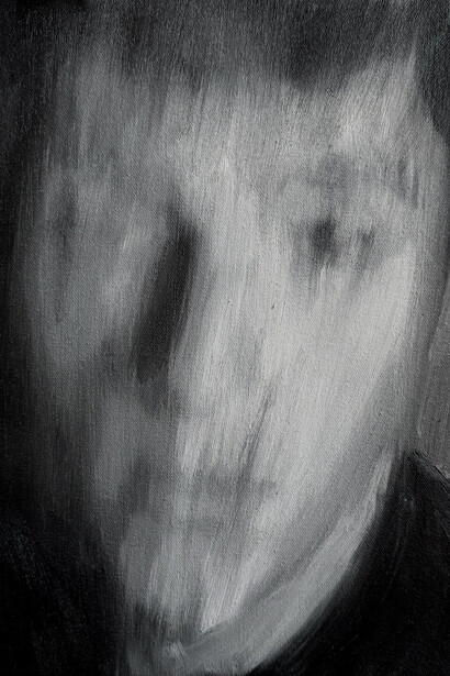 Ryan Zogheb, Portrait of a young man X (detail), 2023. Courtesy of CLAMP