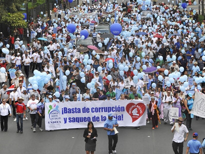 Manifestación en San José (Costa Rica)