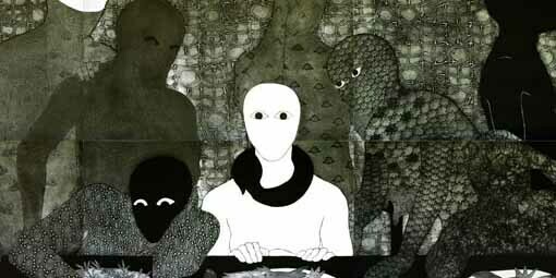 A Retrospective of Cuban Printmaker Belkis Ayón. Courtesy of Museo del Barrio 