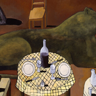 Nathalie Du Pasquier, Untitled, 1992. Courtesy of Museo Nivola