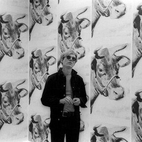 © Estate of Fred W. McDarrah - Andy Warhol & 'Cows', 196