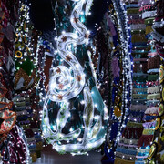 Joana Vasconcelos, The enchanted forest, vue de l'exposition. Avec l'aimable autorisation de la Galerie La Patinoire Royale Bach