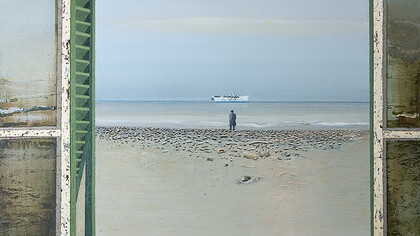 Sandro Luporini. Interno-esterno, 1999. © ADAC (Associazione diffusione Arte Cultura)