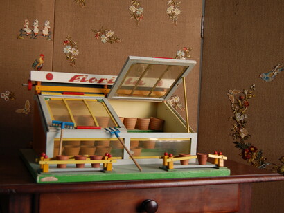 Negozio di fioraio in miniatura