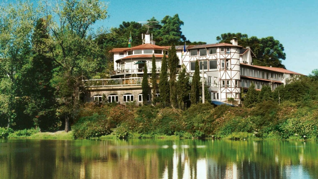 Estalagem St. Hubertus. Gramado, cidade do estado do Rio Grande do Sul, Brasil.