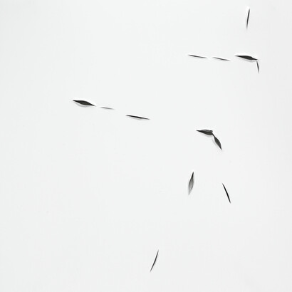 Thilo Heinzmann, “O.T.” 2014, Aluminium, frame, 150 x 130 x 6 cm / 59 1/16 x 51 1/8 x 2 1/4 inches, Courtesy Galerie Perrotin