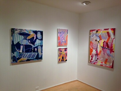 Sarajo Frieden, Exhibiton view. Courtesy of Launch LA