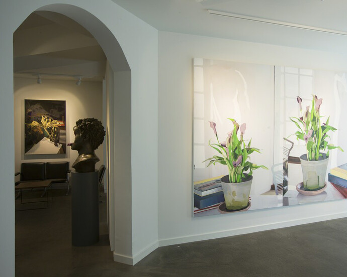 Erik A. Frandsen, Exhibition view. Courtesy of Hans Alf Gallery