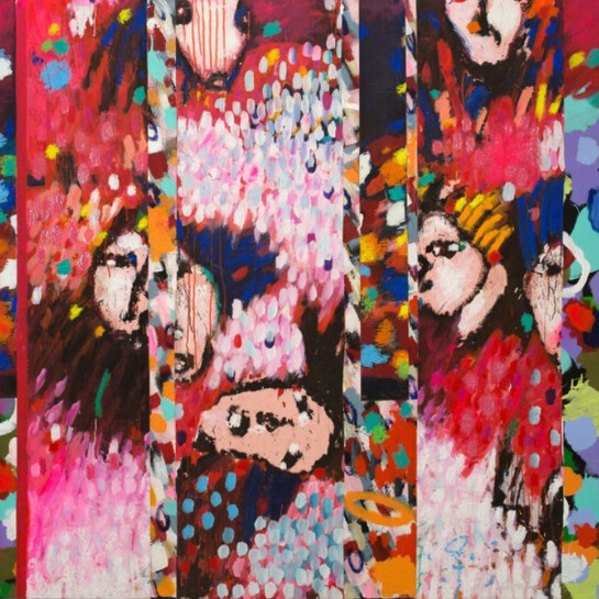 Cheikhou Ba, Moi, j’ai pas fait un rêve (Me, I have not yet dreamed), 2016. Courtesy of 50 Golborne
