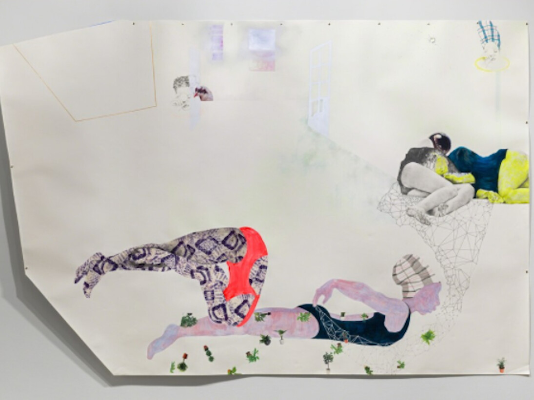 Dialogues in Drawing, Exhibition view. Courtesy of Jenkins Johnson Gallery