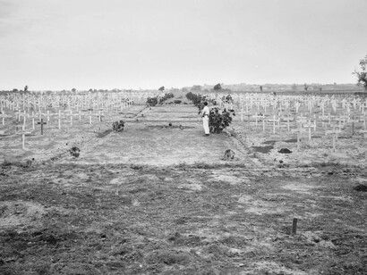 A Palestinian war cemetery, a constant image in the last decades
