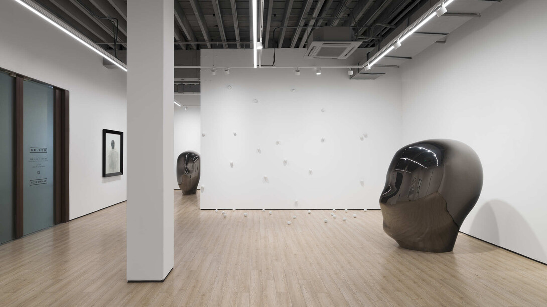 Not Vital, Portraits, exhibition view. Courtesy of Almine Rech 