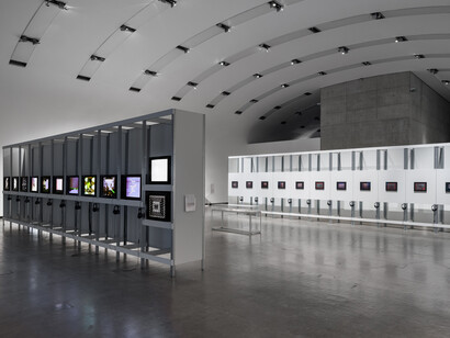 Radical software. Women, art and computing 1960–1991, ausstellungsansicht. Mit freundlicher genehmigung der Kunsthalle Wien