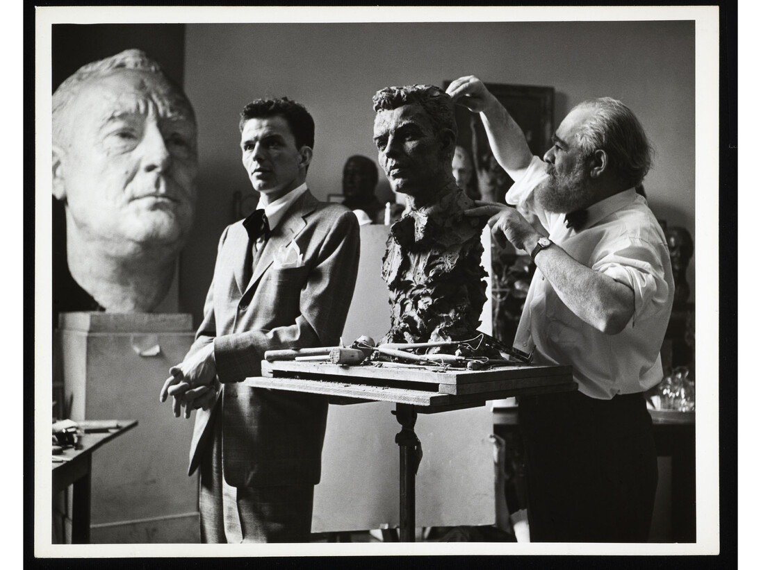 Bronze Bust, c. 1946 © Sinatra Family Archives