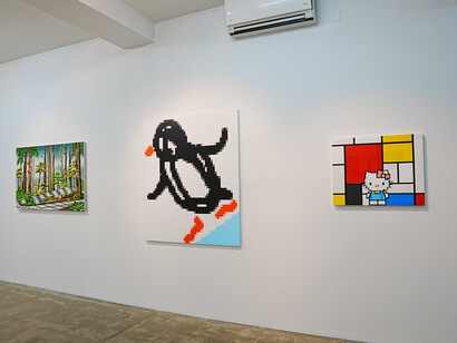 Various artists, Graphic serendipity, exhibition view. Courtesy of GR Gallery