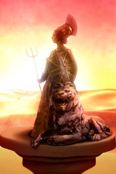 Rachel Maclean, A Whole New World, 2014, Still from 30 min digital video, Commissioned for the Margaret Tait Award 2013 in conjunction with Glasgow Film Festival, Creative Scotland and Lux