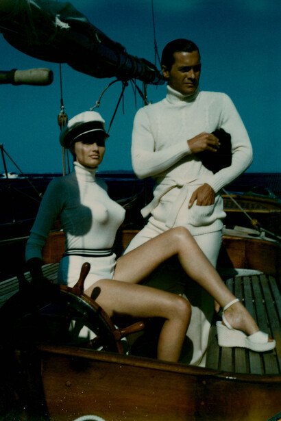 Helmut Newton, Sailing (detail). © Helmut Newton / Courtesy of Helmut Newton Foundation