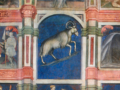 Padova, Palazzo della Ragione, affresco
