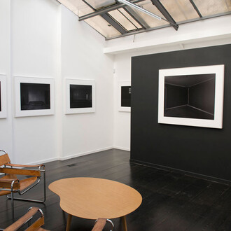 View of the exhibition "ainsi" by Jean-Claude Pondevie, melanie Rio gallery, Paris, 2015