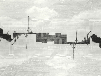 Charles Swedlund, Untitled (Chicago) (detail), c.1955. Courtesy of Stephen Daiter Gallery
