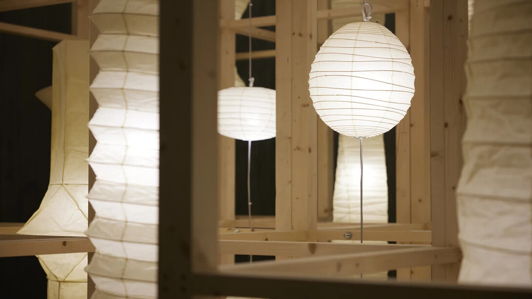 Danh Vo in situ. Akari by Noguchi, exhibition view. Courtesy of M+ Museum