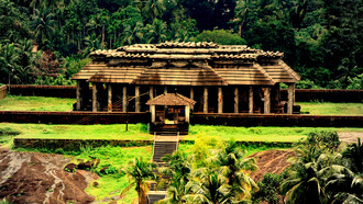 The Temple of Chaturmukha Basadi 